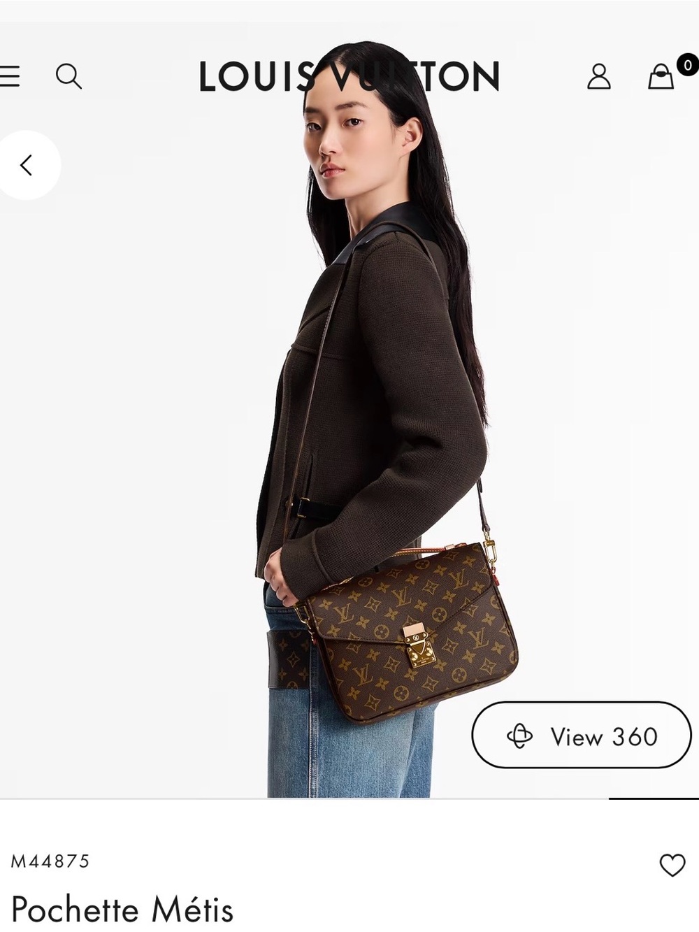 Louis Vuitton Pochette Métis Monogram